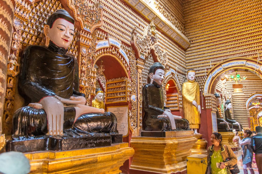 temple Tanboddhay près de Monywa