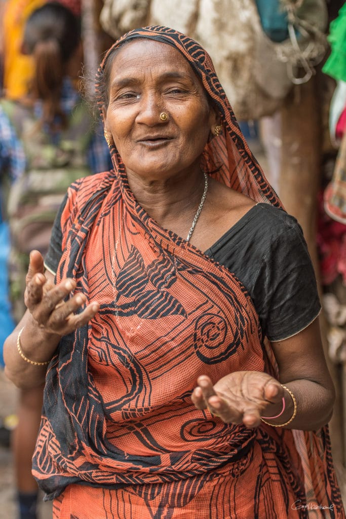 Flower market Calcutta Inde