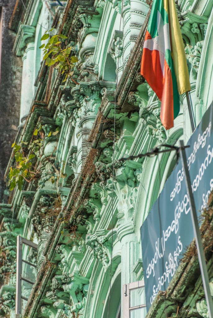 Ancien batiment colonial Yangon