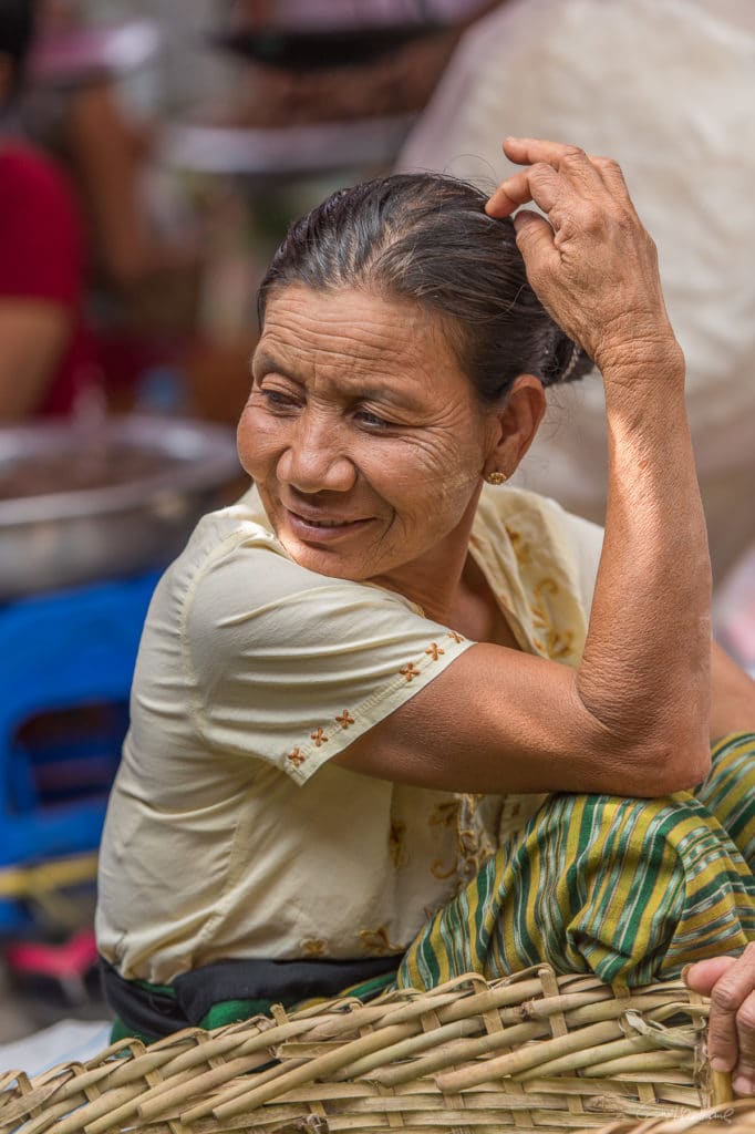Marché de Nampan - Lac Inle