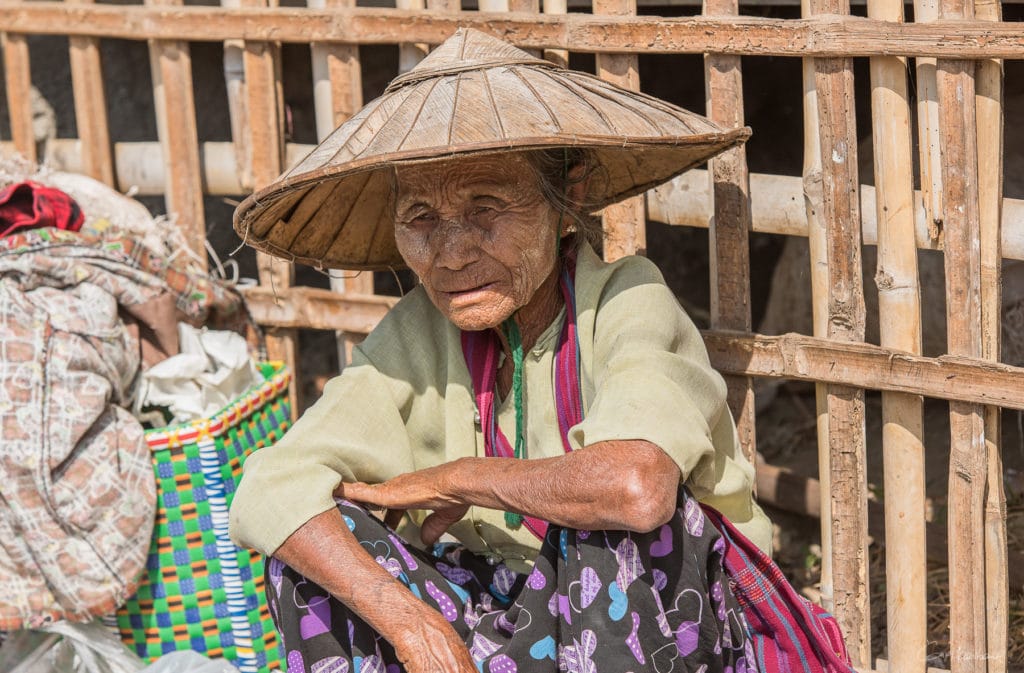 Marché de Nampan - Lac Inle