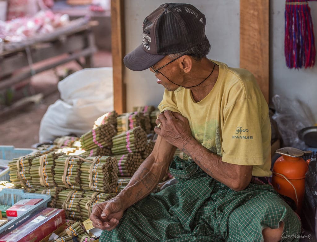 Marché de Nampan - Lac Inle