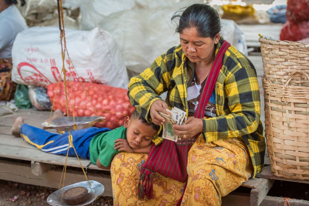 Marché de Nampan - Lac Inle