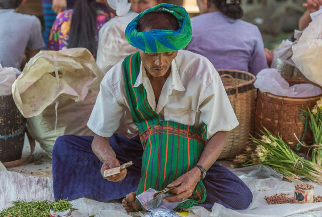 Marché de Nampan - Lac Inle
