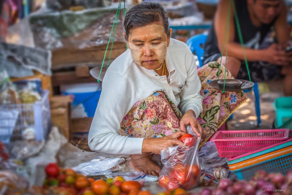 Marché de Kentung Etat Shan