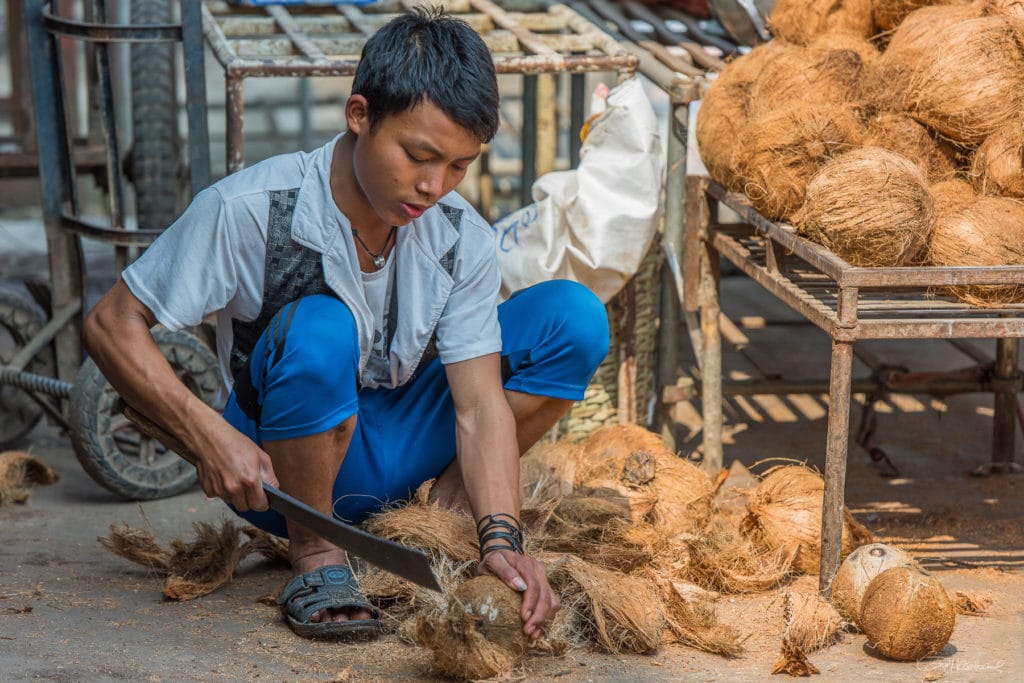 Marché de Kentung Etat Shan