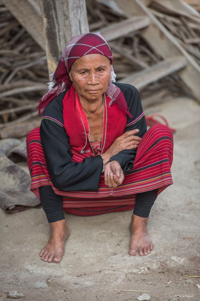 Village ethnie Palaung - Région de Kentung - Etat Shan