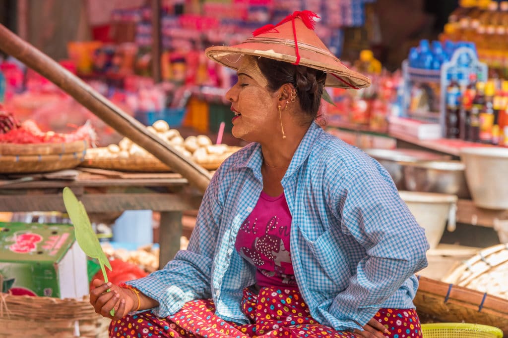 Marché de Kentung Etat Shan Pegou - Région de Yangon